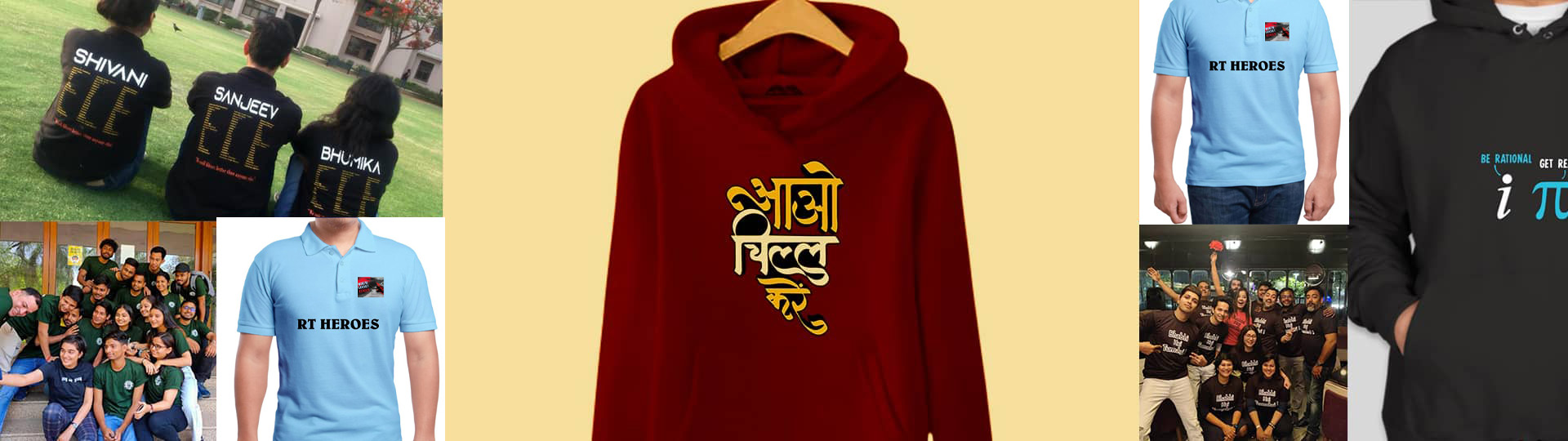 Customized Hoodie Printing Noida